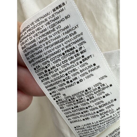 Gap Women's White Tank Top Size Medium Tall NWT - Picture 8 of 10